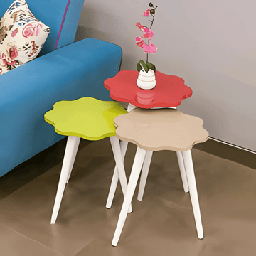 Set of 3 Creative Wooden Coffee Table - 1508