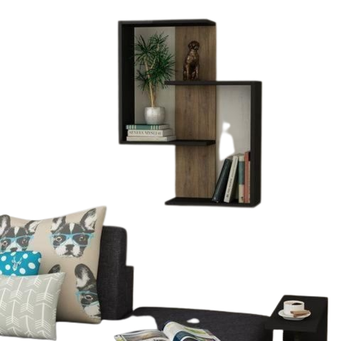 Thrilling DIY Wall Mounted Book Shelf, wooden shelves, Storage Shelves by eFurniturePk