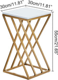 New Side Table, Luxury Marble Style Coffee Table, European Style Iron Corner Table, Two Set of Tables