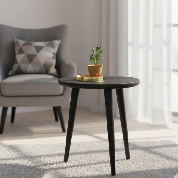 Superb Coffee table with Solid Wooden legs (16 Inches Top & 20.5 Inches Height )