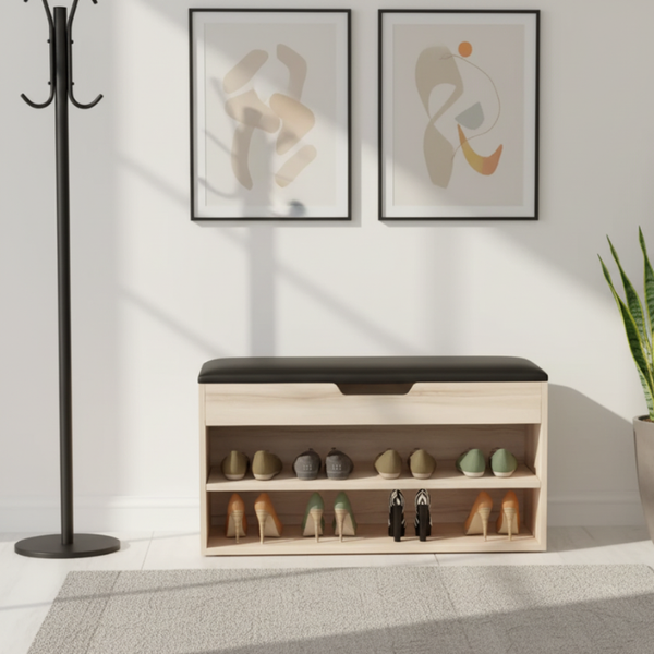 Elegant Wooden Shoe Rack Designs for Organized Spaces