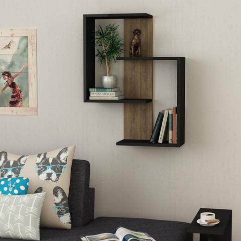 Thrilling DIY Wall Mounted Book Shelf, wooden shelves, Storage Shelves by eFurniturePk