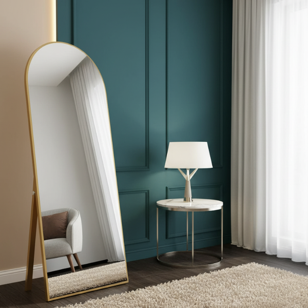 Full Length Arch Mirror Frames and Stylish Standing Mirrors
