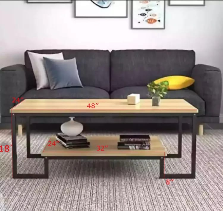 Hallway Table, Living Room Table, Coffee Table, Charter Black And White Finish New Arrival , Decent Style Center Table