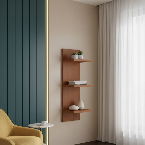 Mini Wall Mounted Wooden Shelves - Storage Racks