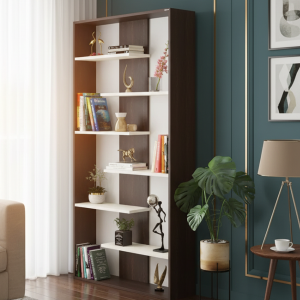 Maxelle Floor Standing Book Shelf, Display Rack