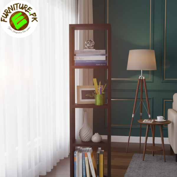 Doric 4 Shelf Multipurpose Large Open Rack Book Shelf