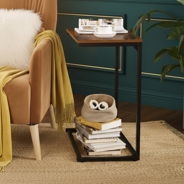 Scenic C-Shape Coffee Table