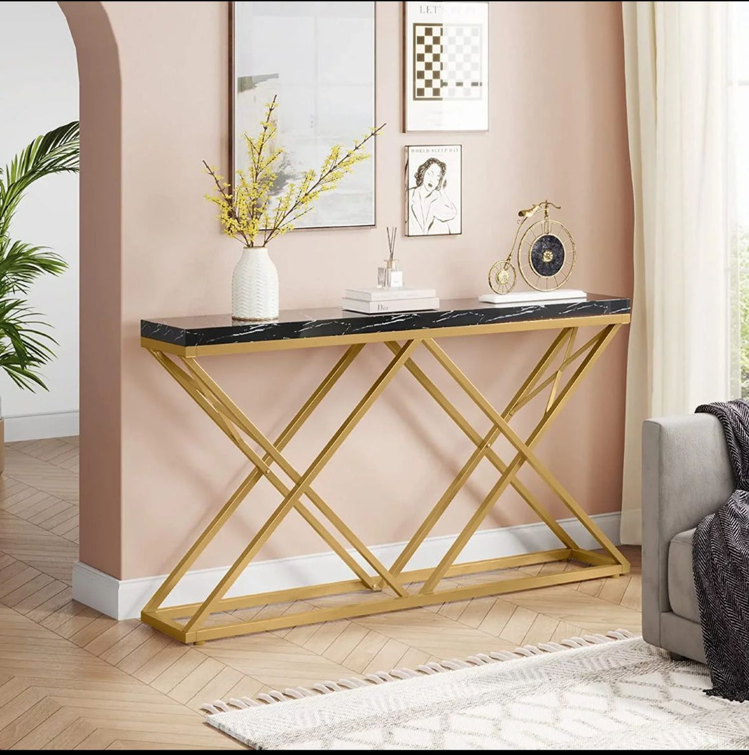 X type Console Table Entryway Table Hallway Table